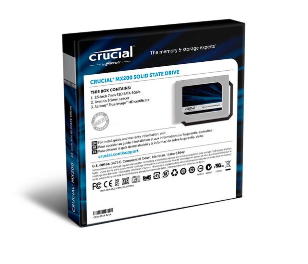 Crucial 250GB 2,5'' SATA SSD MX200 7mm - 223511 - zdjęcie 5